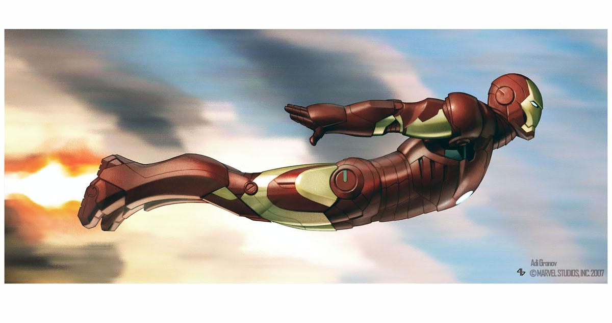 Sora Akasuna's Locker Ironman-flying